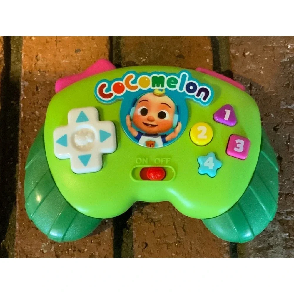 Cocomelon JJ Learning Video Game‎ Controller Toy Green Toddler Educational Sound